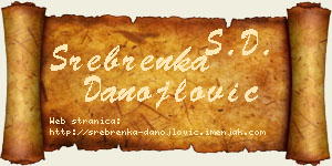 Srebrenka Danojlović vizit kartica